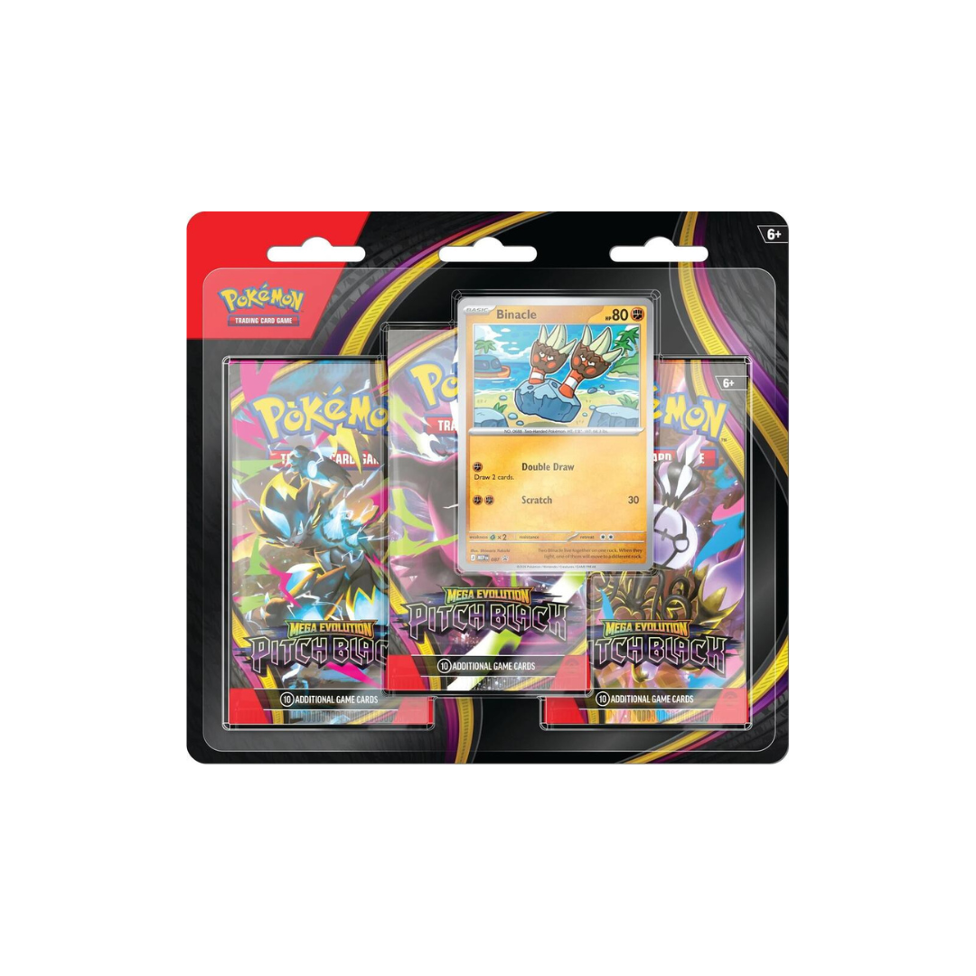 Pitch Black 3 Pack Blister [Binacle] - ME05: Pitch Black (ME05)™
