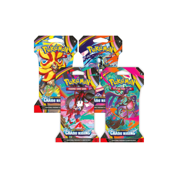 Chaos Rising Sleeved Booster Pack Art Bundle [Set of 4] - ME04: Chaos Rising (CRI)™
