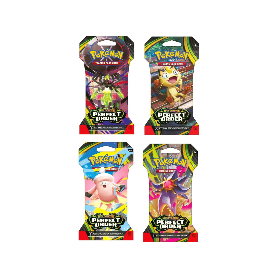 Perfect Order Sleeved Booster Pack Art Bundle [Set of 4] - ME03: Perfect Order (ME03)™