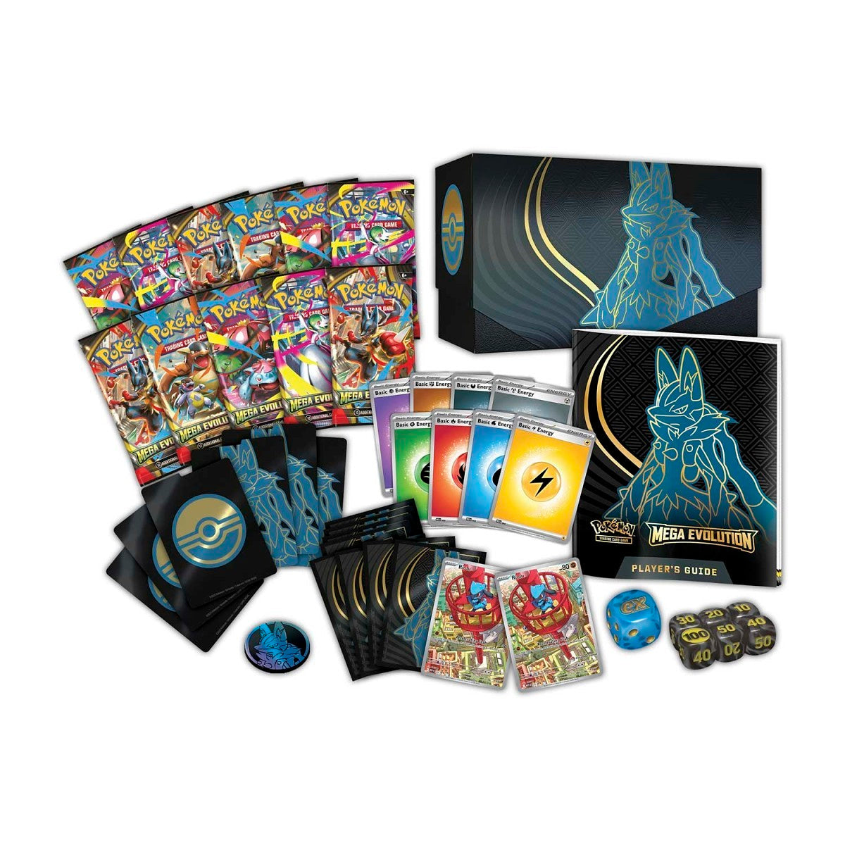 Mega Evolution Center Elite Trainer Box (Mega Lucario)™