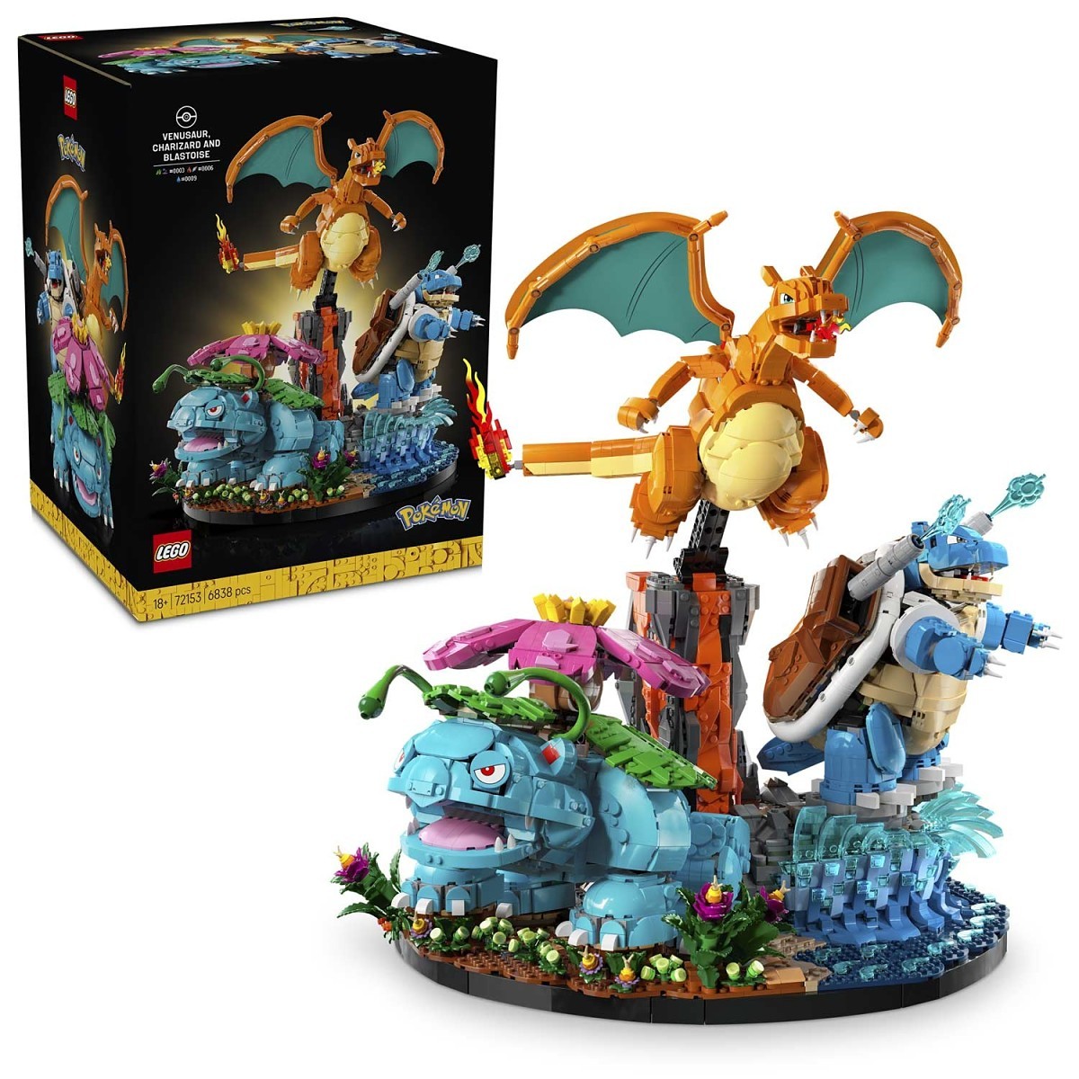 Venusaur, Charizard & Blastoise™