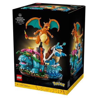 Venusaur, Charizard & Blastoise™