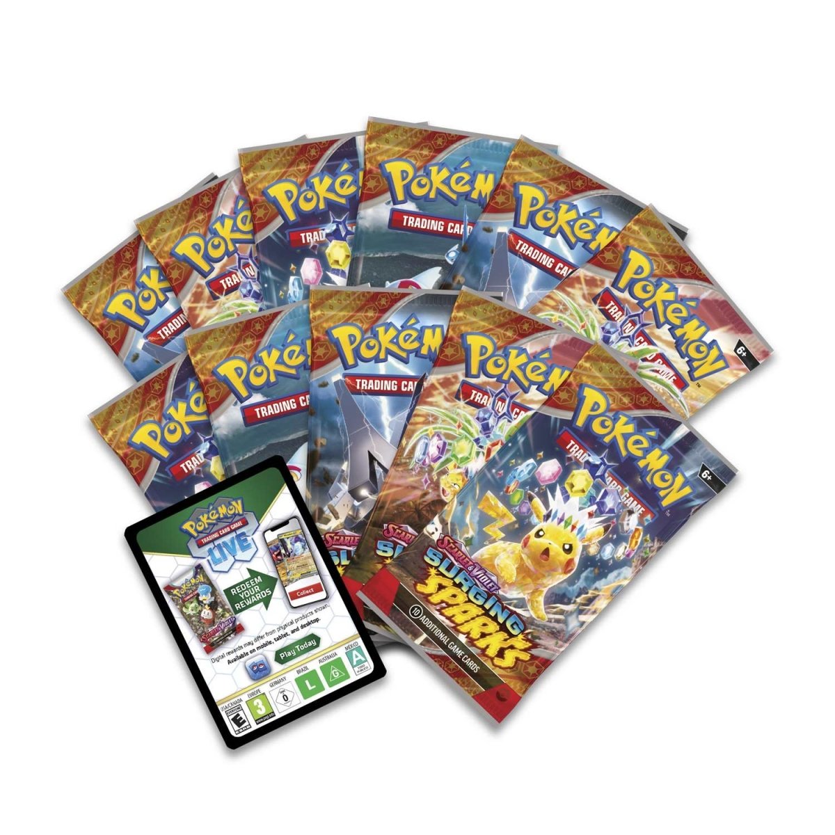 Scarlet & Violet-Surging Sparks Center Elite Trainer Box™